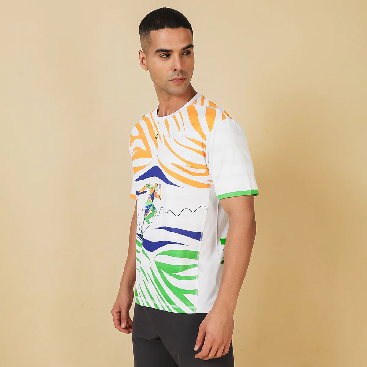 Hyve Men’s RunX Indian Edition Running Jersey - Image 3