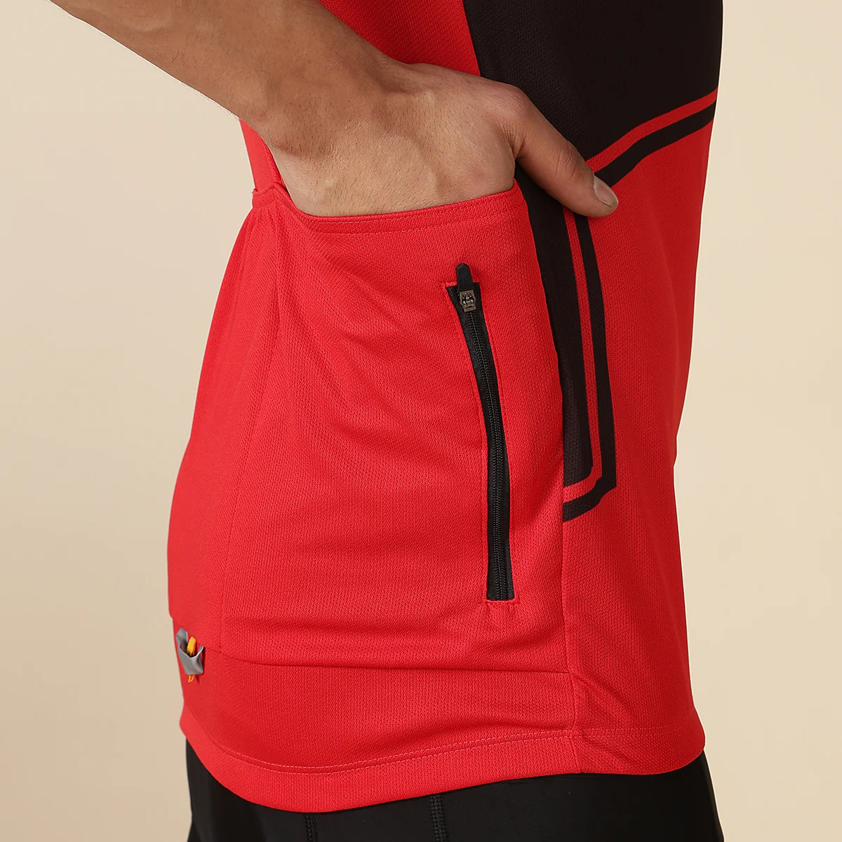 Hyve Men’s Standard Cycling Jersey – Red Onyx - Image 4