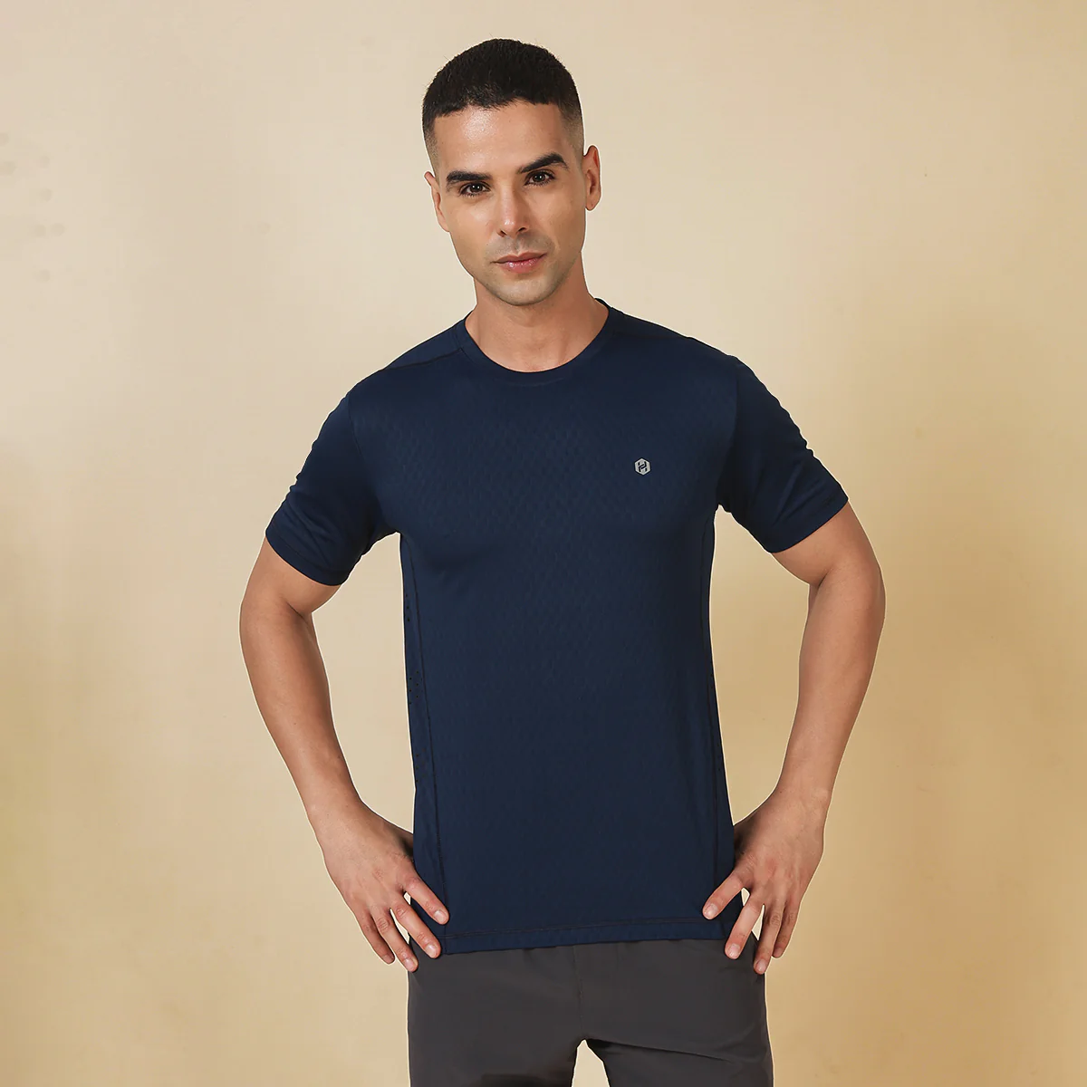 Hyve RUN X Men’s Navy Running Jersey - Image 3