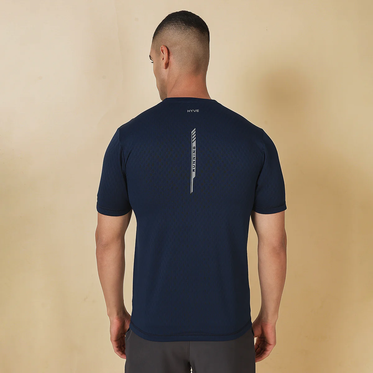Hyve RUN X Men’s Navy Running Jersey - Image 5