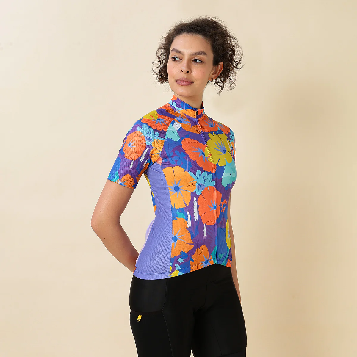 Hyve Women’s Club Fit Cycling Jersey – Vivacious Floral - Image 5