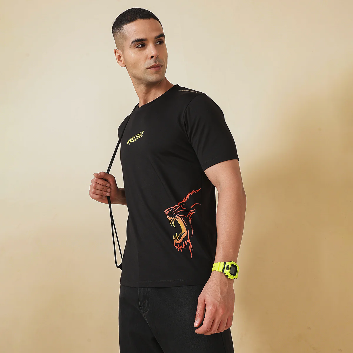 Hyve x CSK Roaring Singham Tee - Image 3